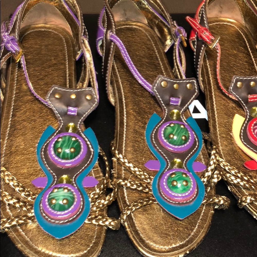 Bakers bead sandals. 2 pair for the price of one - Picture 2 of 4